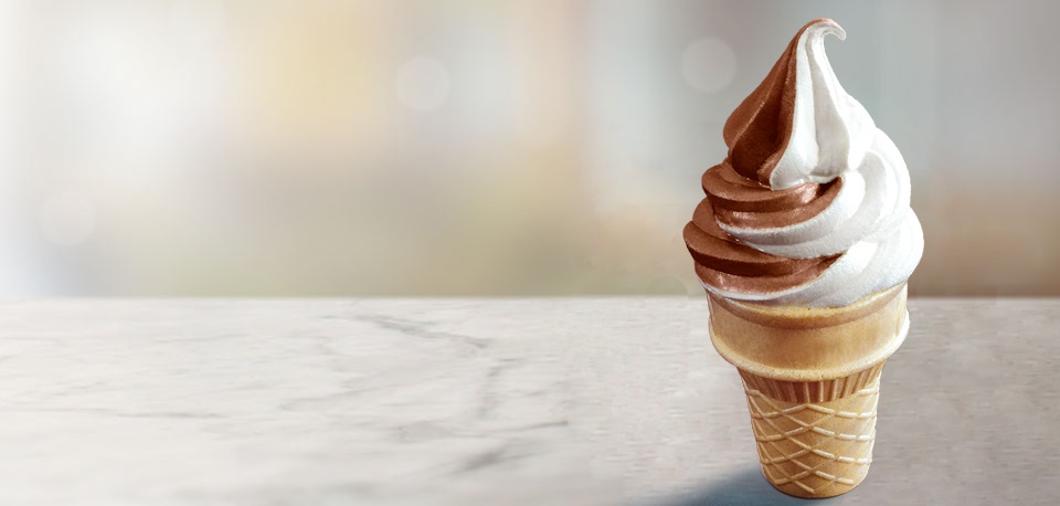 巧克力酸奶甜筒 chocolate yogurt cones